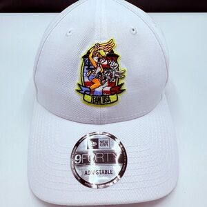 New Era White Team USA Cap Hat Looney Tunes 9Forty Adjustable Hat New Rare!